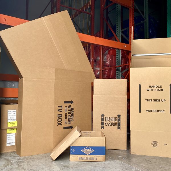 Packing of Goods in Large Volumes